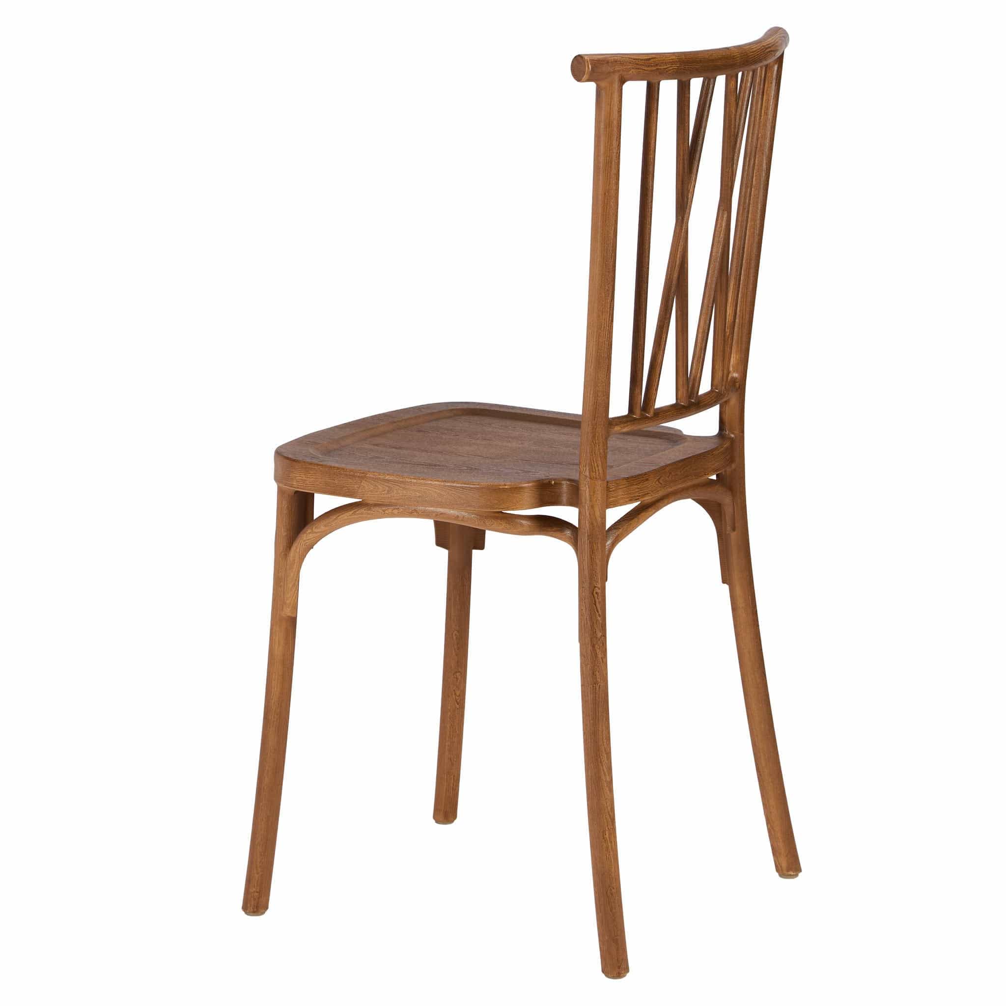 Chivari Chestnut Willow Mono Frame Resin Chair CWPC-ZG