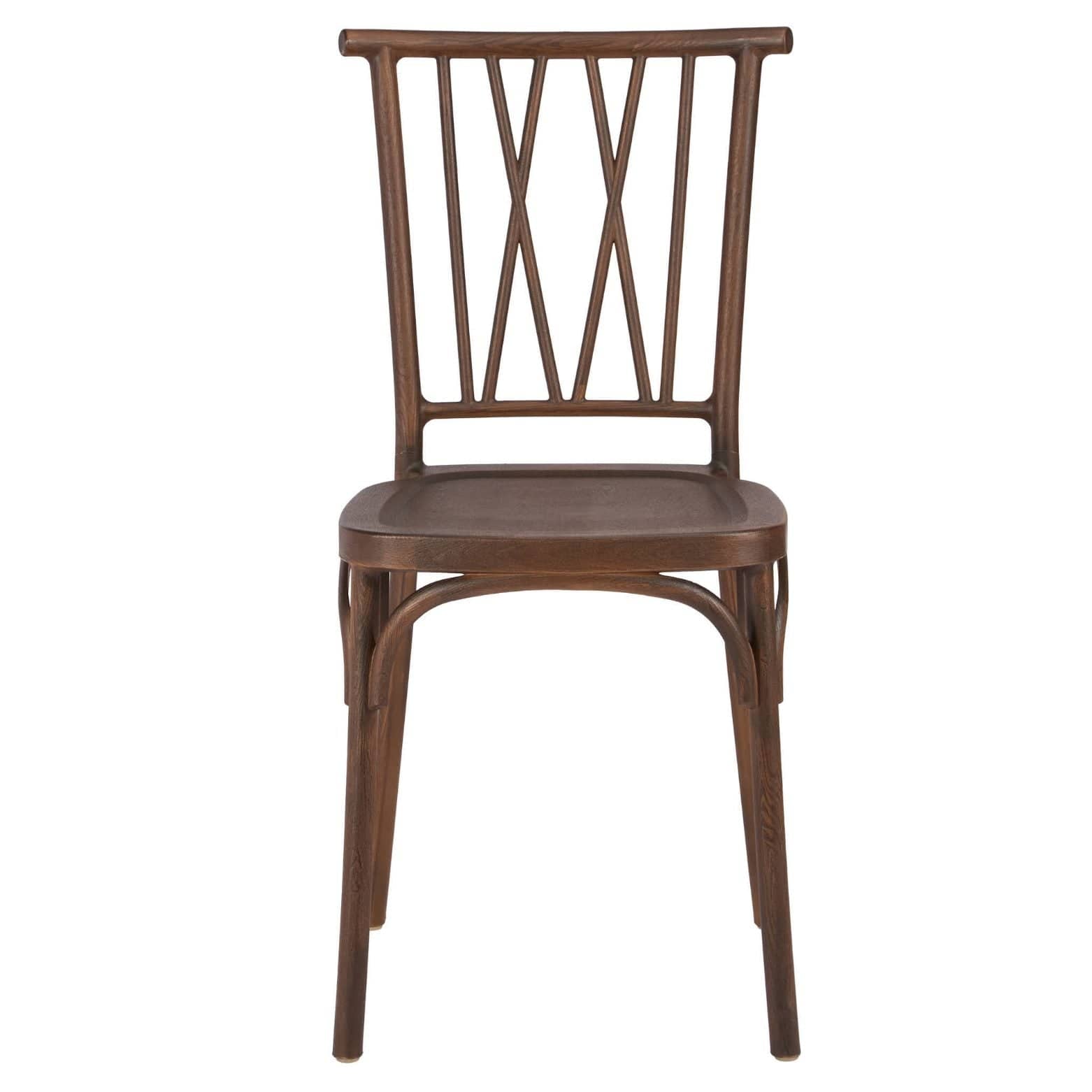 Chivari Fruitwood Willow Mono Frame Resin Chair CWPF-ZG