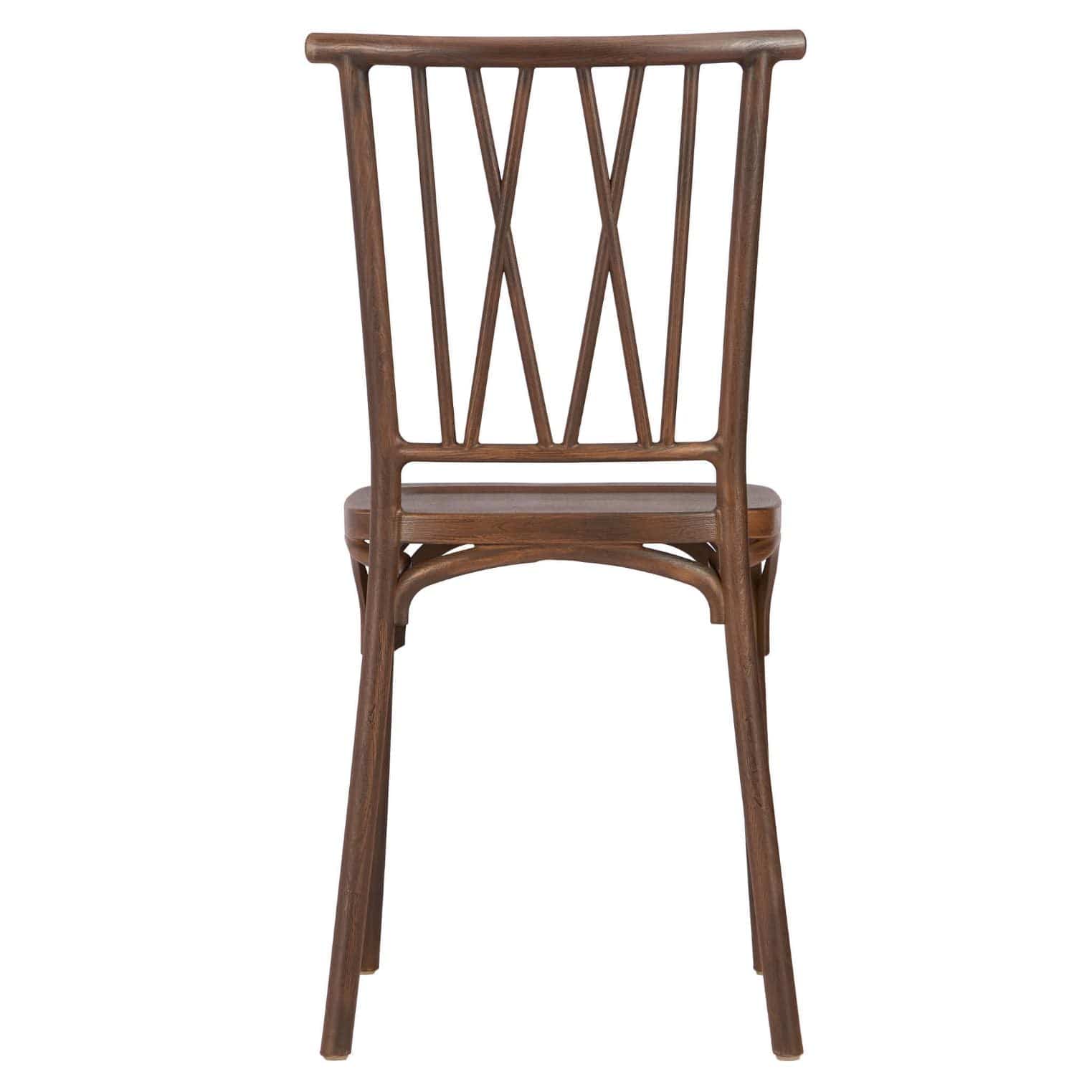 Chivari Fruitwood Willow Mono Frame Resin Chair CWPF-ZG