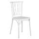 Chivari White Willow Mono Frame Resin Chair CWPW-ZG