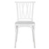 Chivari White Willow Mono Frame Resin Chair CWPW-ZG