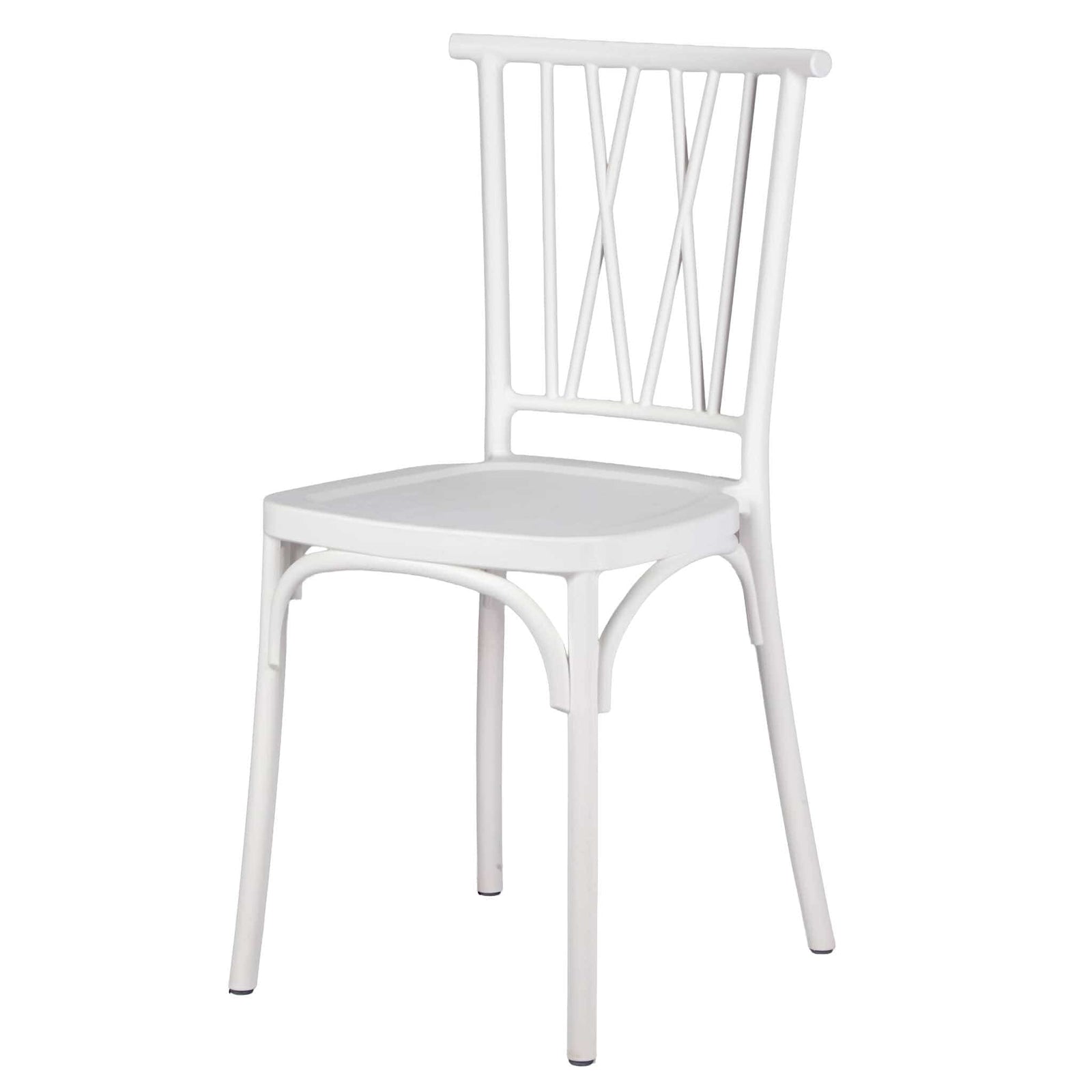 Chivari White Willow Mono Frame Resin Chair CWPW-ZG