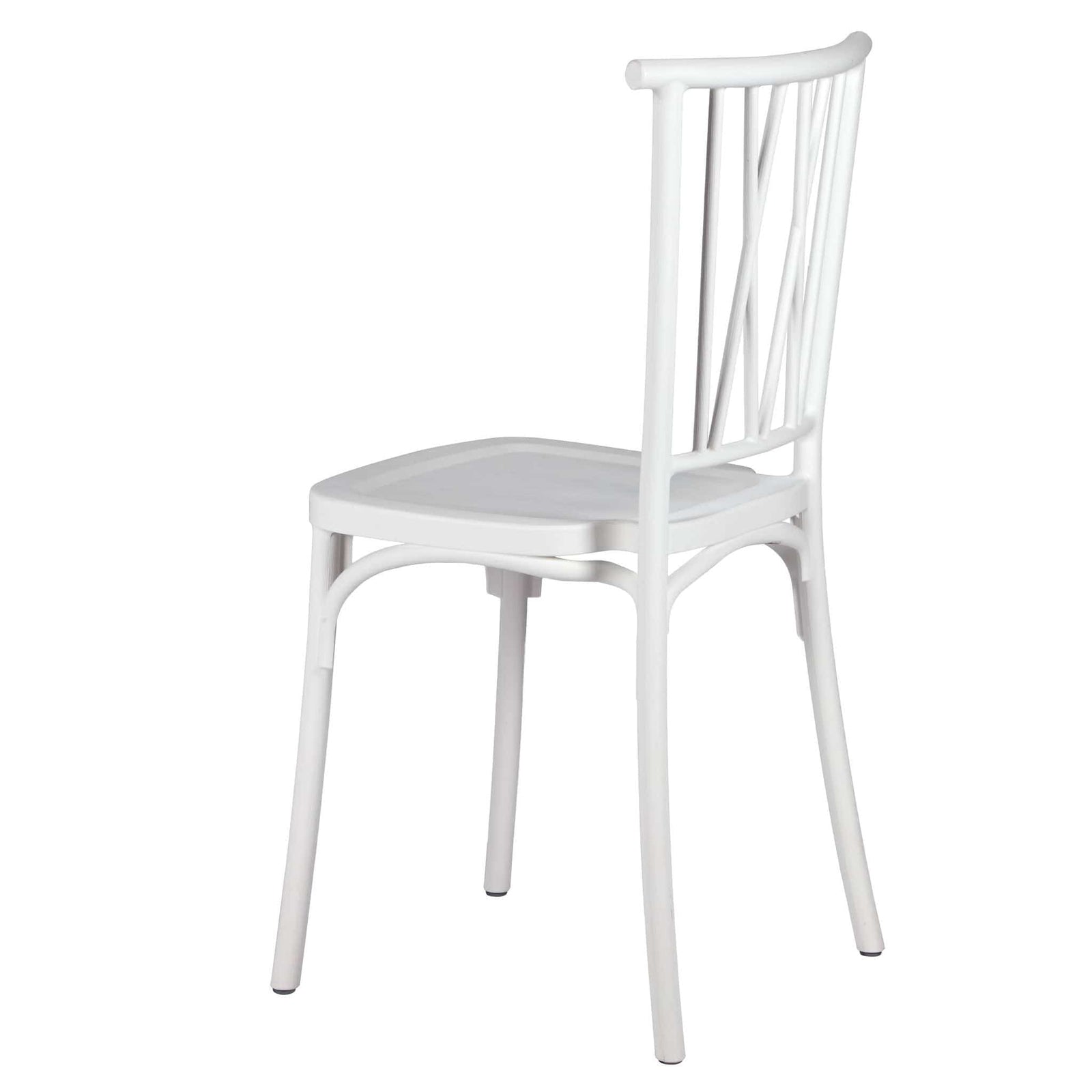 Chivari White Willow Mono Frame Resin Chair CWPW-ZG