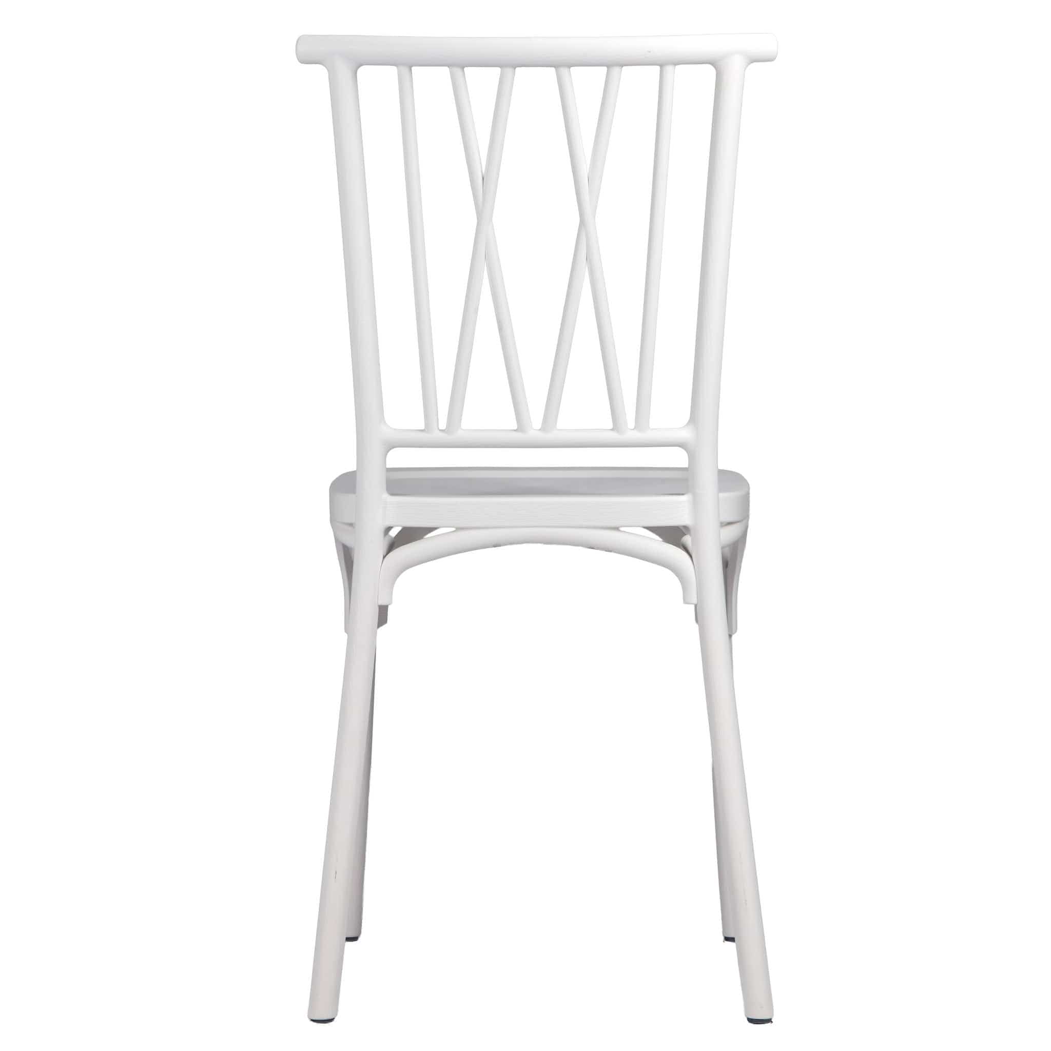 Chivari White Willow Mono Frame Resin Chair CWPW-ZG