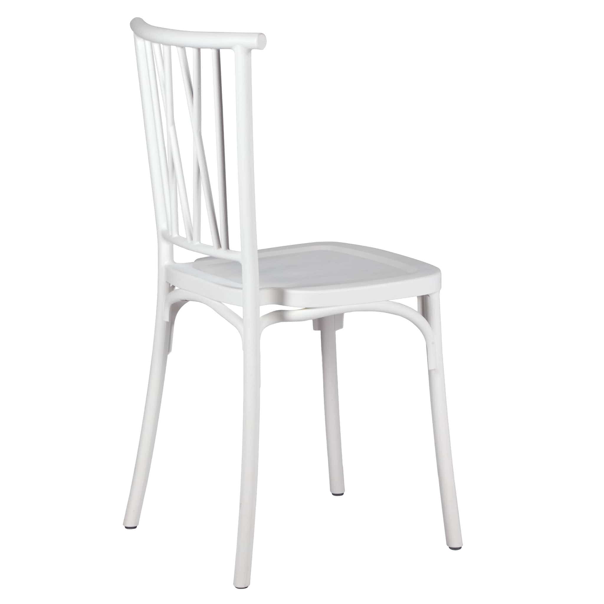 Chivari White Willow Mono Frame Resin Chair CWPW-ZG