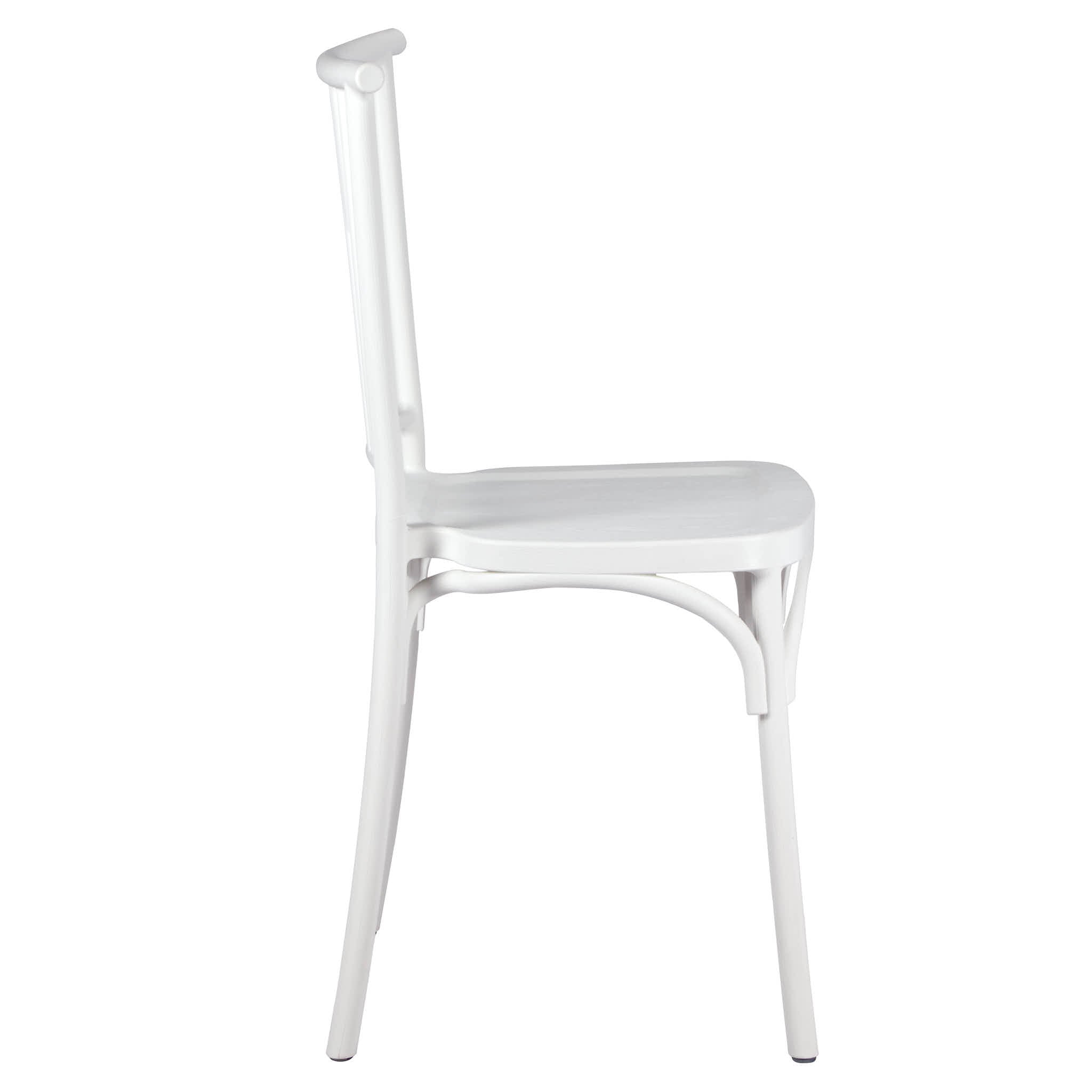Chivari White Willow Mono Frame Resin Chair CWPW-ZG