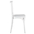 Chivari White Willow Mono Frame Resin Chair CWPW-ZG