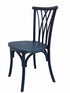 Chivari Black Steel Skeleton™ Willow Chair CWRB-ST-AX