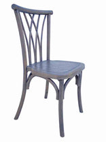 Fruitwood Steel Skeleton™ Willow Chair
