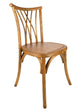 Chivari Chestnut ToughWood™ Willow Chair CWWC-AX-T