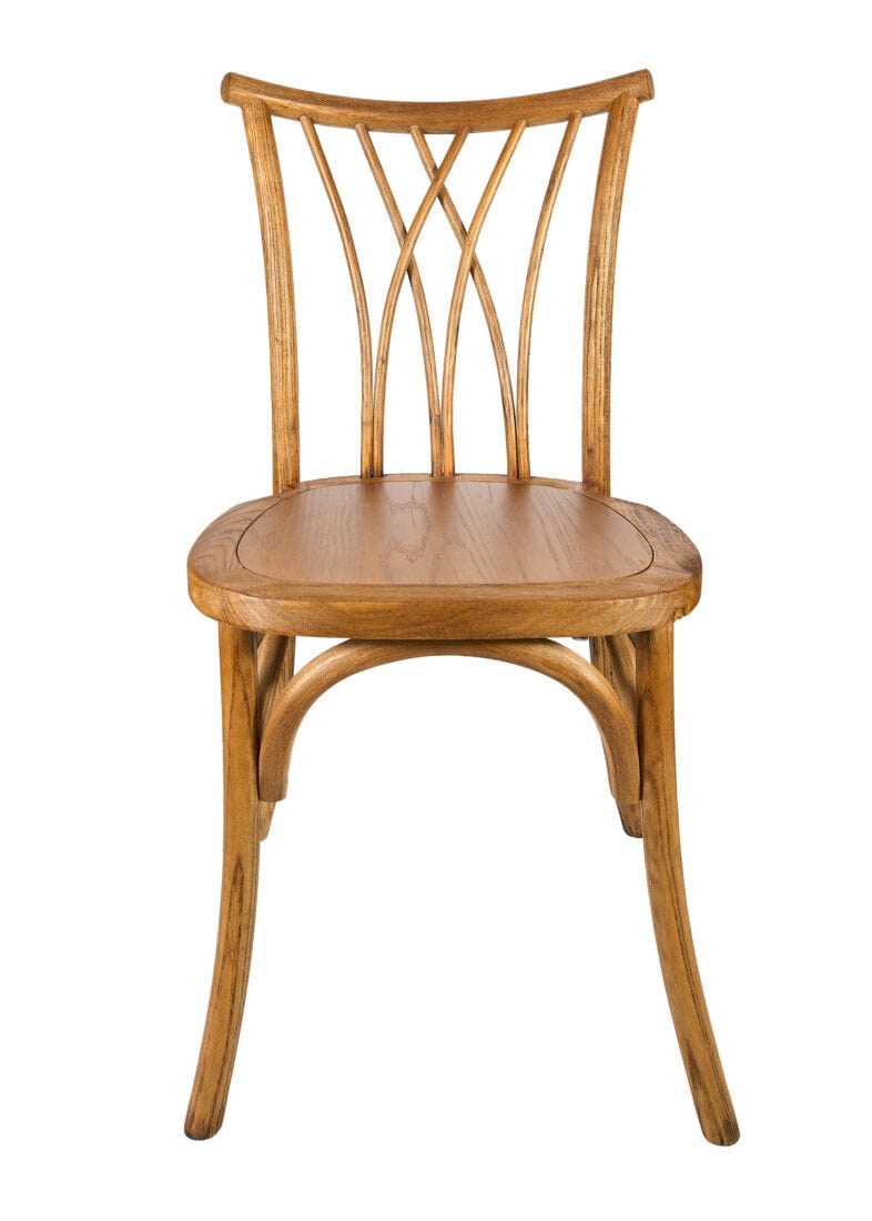 Chivari Chestnut ToughWood™ Willow Chair CWWC-AX-T