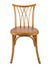 Chivari Chestnut ToughWood™ Willow Chair CWWC-AX-T