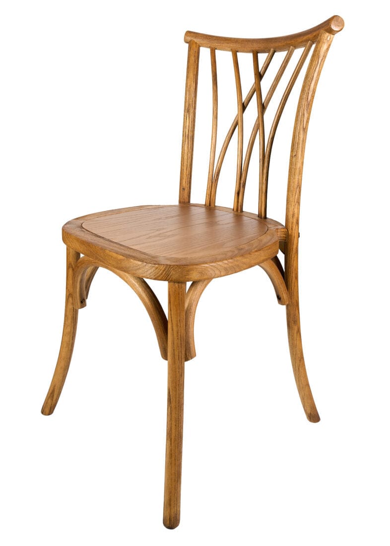 Chivari Chestnut ToughWood™ Willow Chair CWWC-AX-T