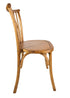 Chivari Chestnut ToughWood™ Willow Chair CWWC-AX-T