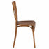 Chivari Chestnut Cross Back Mono Frame Resin Chair CXPC-ZG