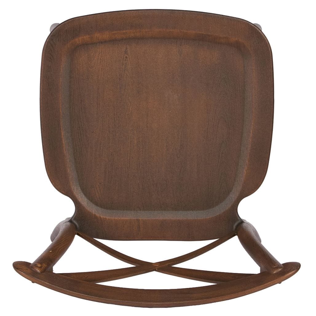 Chivari Fruitwood Cross Back Mono Frame Resin Chair CXPF-ZG