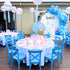Kids Blue ToughResin™ Cross Back Chair