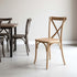 Chivari Natural ToughWood™ Cross Back Chair CXWN-AX-T