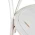 Chivari White Distressed ToughWood Crossback Chair CXWWD-AX-T
