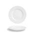 Front of the House FOH DAP029WHP12 Monaco 8.5" Superwhite Round Porcelain Plate - Case of 6 FOH-DAP029WHP12