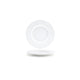 Front of the House FOH DAP073WHP23 Monaco 5" Superwhite Round Porcelain Plate - Case of 12 FOH-DAP073WHP23