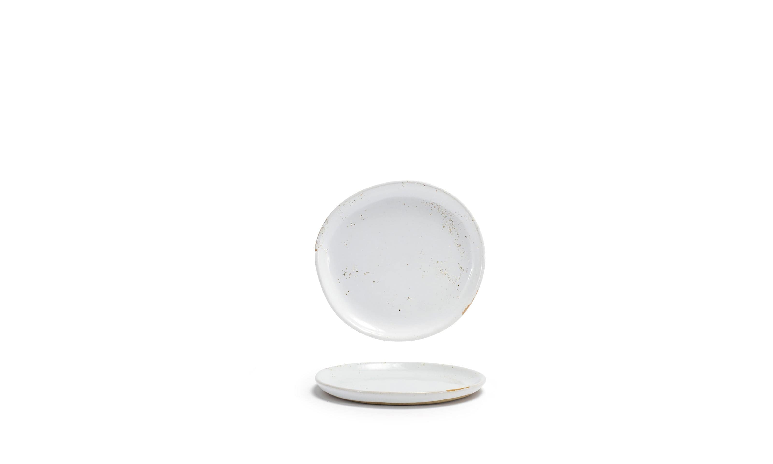 Front of the House Front of the House 6" Round Artefact® Plate - Ash (Sold in case pack of 12) FOH-DAP082BEP23