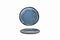 Front of the House Front of the House 6" Round Artefact® Plate - Indigo (Sold in case pack of 12) FOH-DAP082BLP23