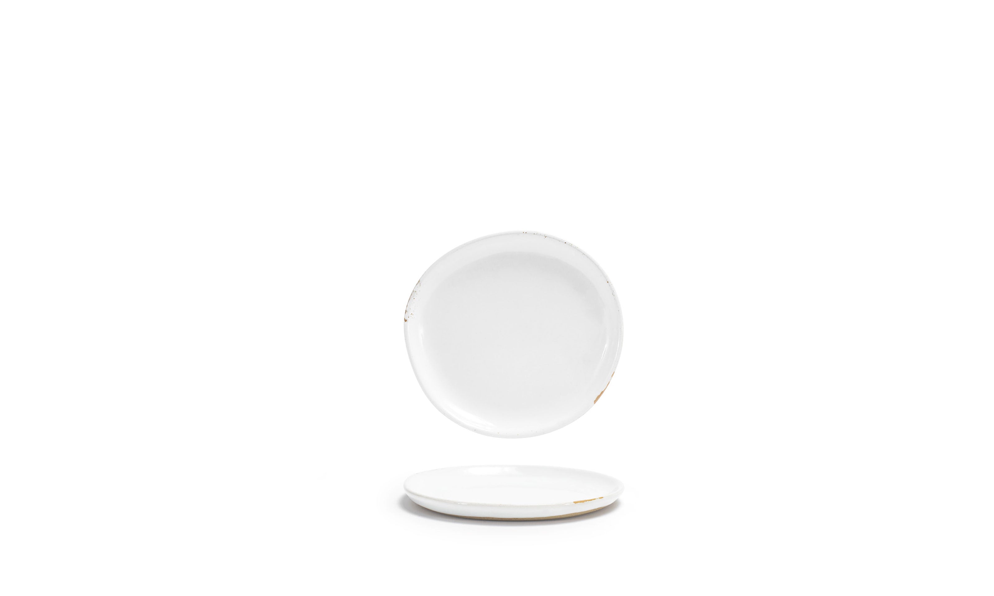 Front of the House Front of the House 6" Round Artefact® Plate - White (Sold in case pack of 12) FOH-DAP082WHP23