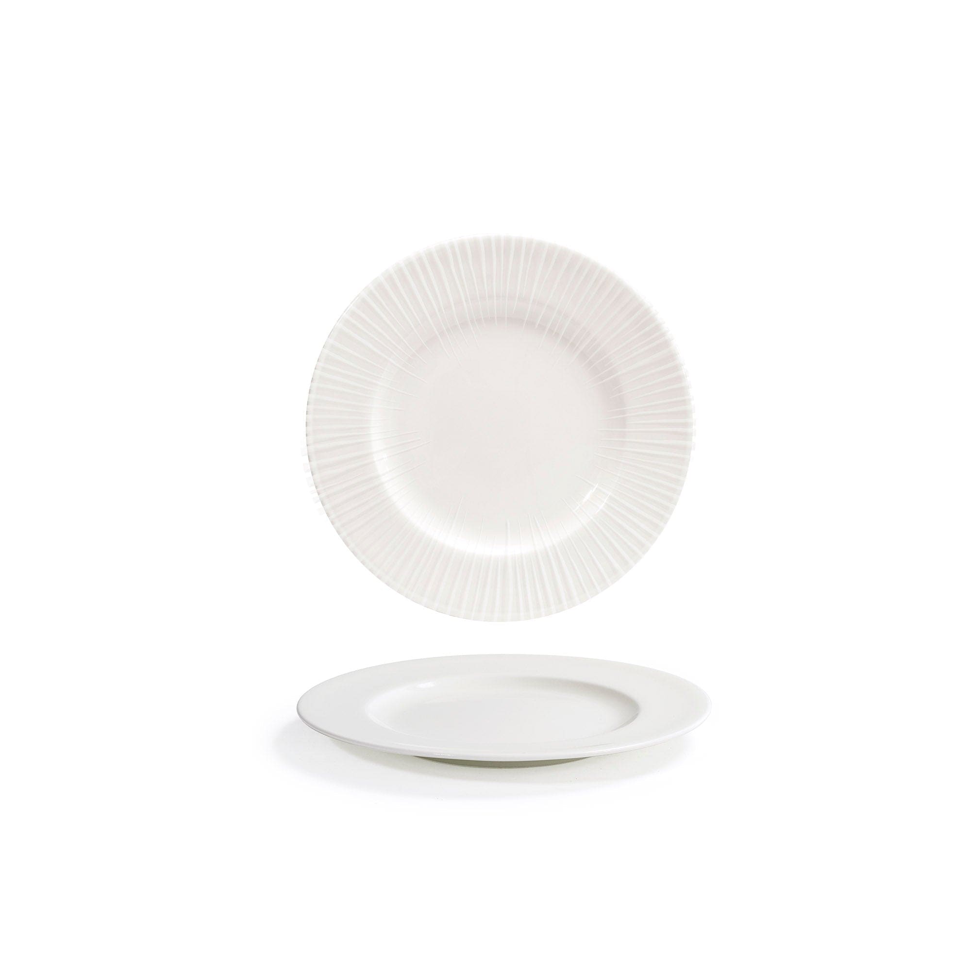 Front of the House FOH DAP088BEP22 6.25" Round Catalyst® Rim Plate - Focus™ - Case of 6 FOH-DAP088BEP22