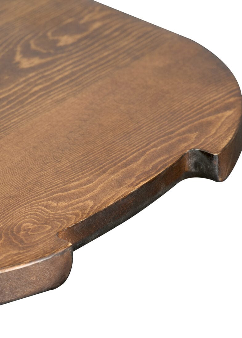 Chivari Dark Wood Tolix Chair Seat STWD-AX-T