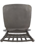 Chivari Metallic Silver Onyx Resin Steel Skeleton™ Chiavari Barstool BCRMG-ST-AX-T