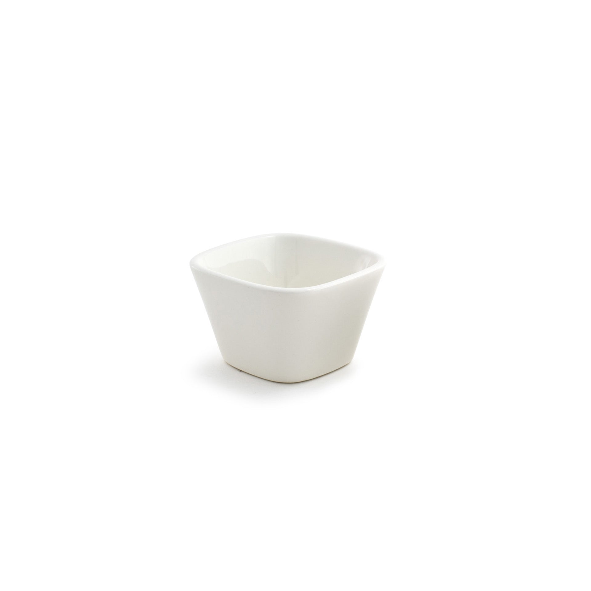 Front of the House FOH DBO047BEP23 3.5" Square Catalyst® Mod® Bowl - 7 oz - Case of 12 FOH-DBO047BEP23