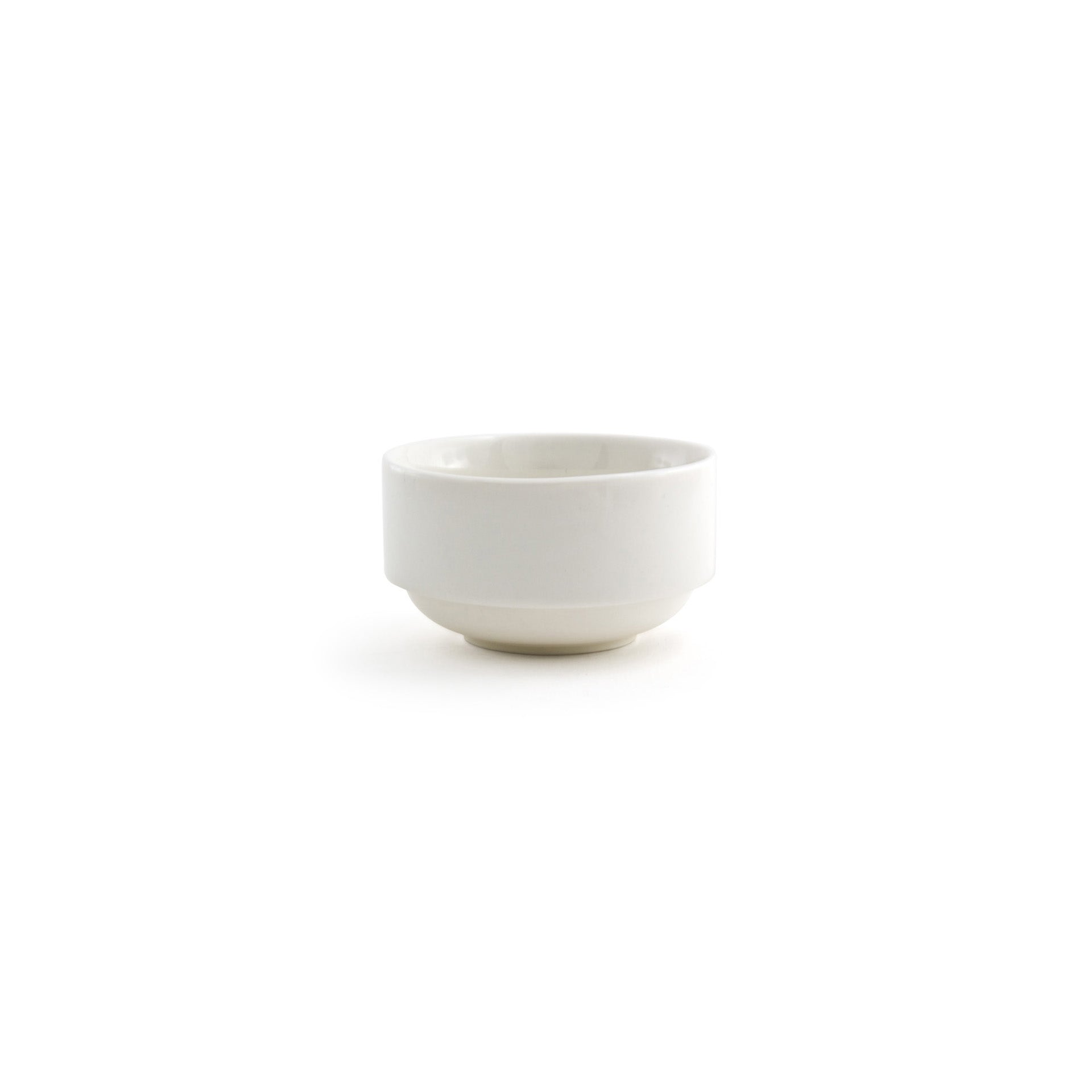 Front of the House FOH DBO054BEP23 4" Round Catalyst® Monaco Bouillon - 9 oz - Case of 12 FOH-DBO054BEP23