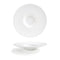 Front of the House FOH DBO077WHP23 Monaco 3.5 oz Superwhite Round Porcelain Bowl - Case of 12 FOH-DBO077WHP23