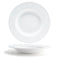 Front of the House FOH DBO155WHP22 Monaco 20 oz Superwhite Round Porcelain Bowl - Case of 6 FOH-DBO155WHP22