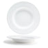 Front of the House FOH DBO155WHP22 Monaco 20 oz Superwhite Round Porcelain Bowl - Case of 6 FOH-DBO155WHP22