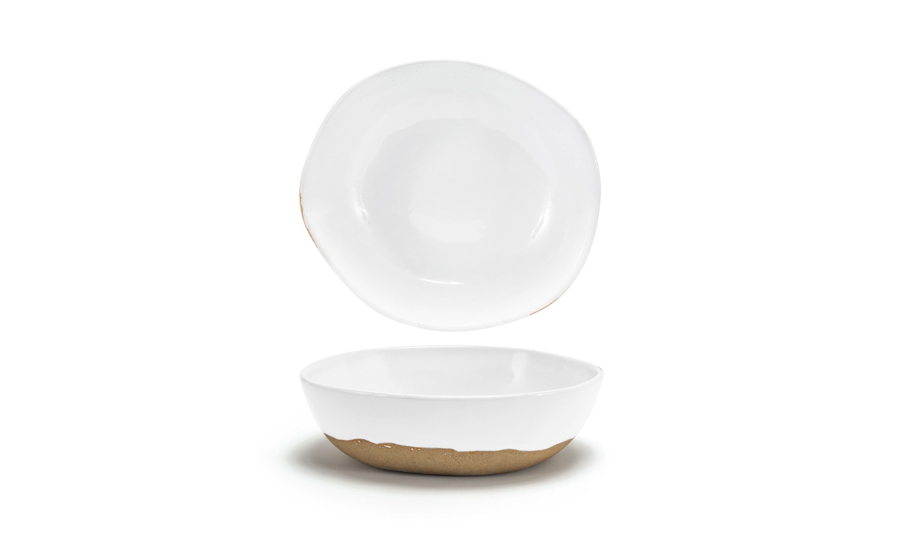Front of the House Front of the House 8.75" Round Artefact® Bowl - 48 oz - White (Sold in case pack of 4) FOH-DBO161WHP21