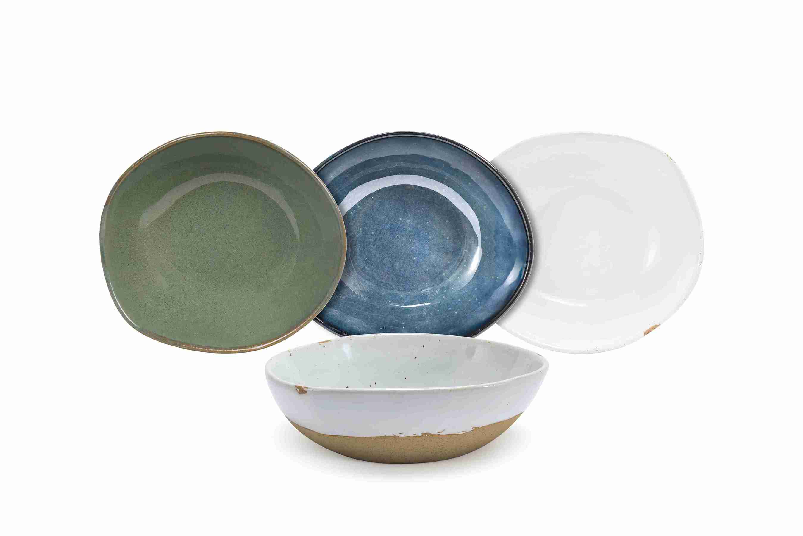 Front of the House Front of the House 7" Round Artefact® Bowl - 24 oz - Moss (Sold in case pack of 6) FOH-DBO163GRP22
