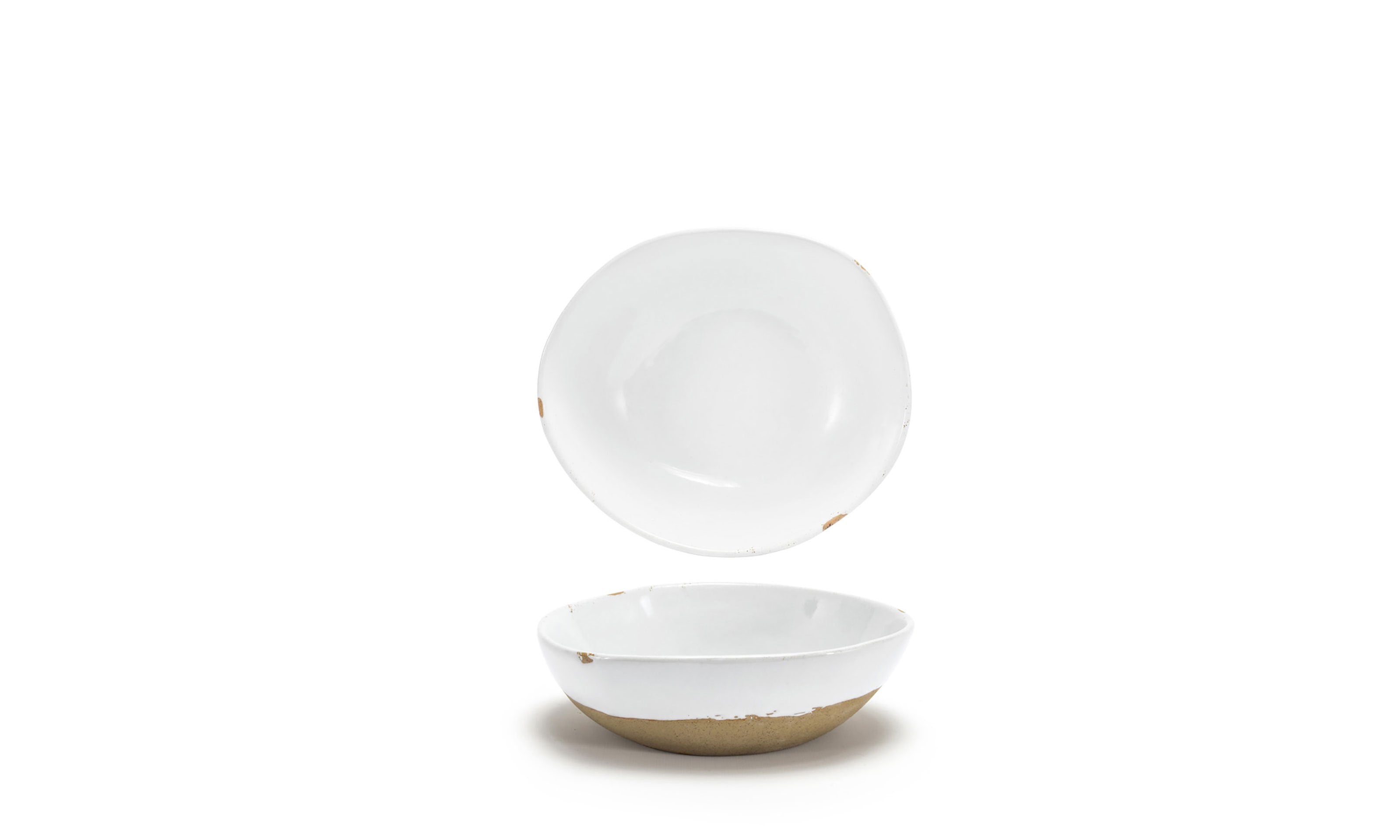 Front of the House Front of the House 7" Round Artefact® Bowl - 24 oz - White (Sold in case pack of 6) FOH-DBO163WHP22
