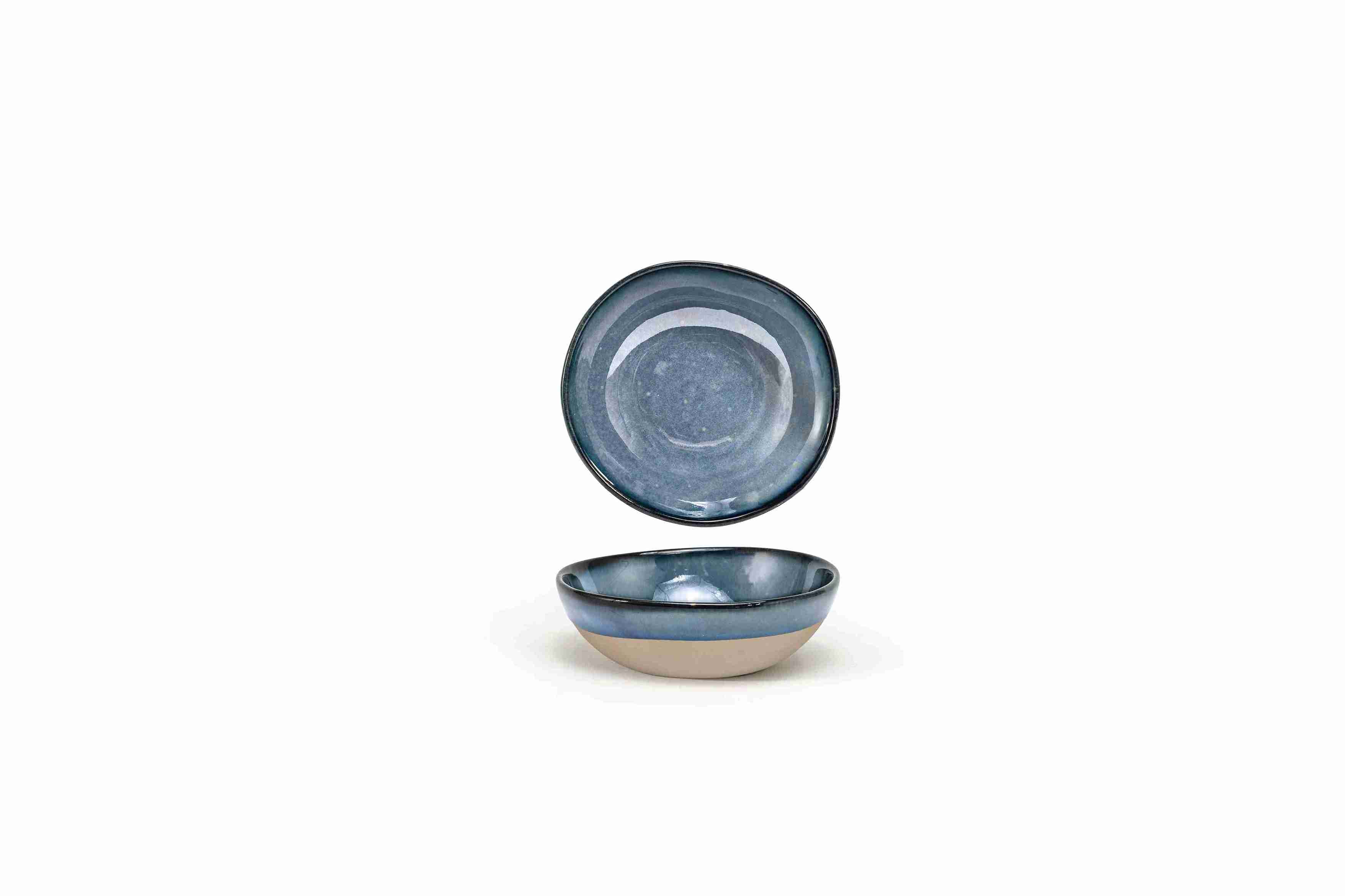 Front of the House Front of the House 5.25" Round Artefact® Bowl - 11 oz - Indigo (Sold in case pack of 12) FOH-DBO164BLP23
