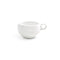 Front of the House Front of the House DCS026WHP23 Monaco 9 oz Superwhite Round Porcelain Cup - Case of 12 FOH-DCS026WHP23