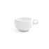 Front of the House Front of the House DCS026WHP23 Monaco 9 oz Superwhite Round Porcelain Cup - Case of 12 FOH-DCS026WHP23