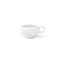Front of the House FOH DCS028WHP23 Monaco 3 oz Superwhite Round Porcelain Cup - Case of 12 FOH-DCS028WHP23