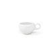 Front of the House FOH DCS028WHP23 Monaco 3 oz Superwhite Round Porcelain Cup - Case of 12 FOH-DCS028WHP23