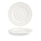 Front of the House FOH DCS035BEP23 8" Round Catalyst® Monaco Saucer - Case of 12 FOH-DCS035BEP23