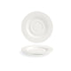 Front of the House FOH DCS044BEP23 6" Round Catalyst® Monaco Saucer - Case of 12 FOH-DCS044BEP23