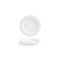 Front of the House FOH DCS044WHP23 Monaco 6" Superwhite Round Porcelain Saucer - Case of 12 FOH-DCS044WHP23
