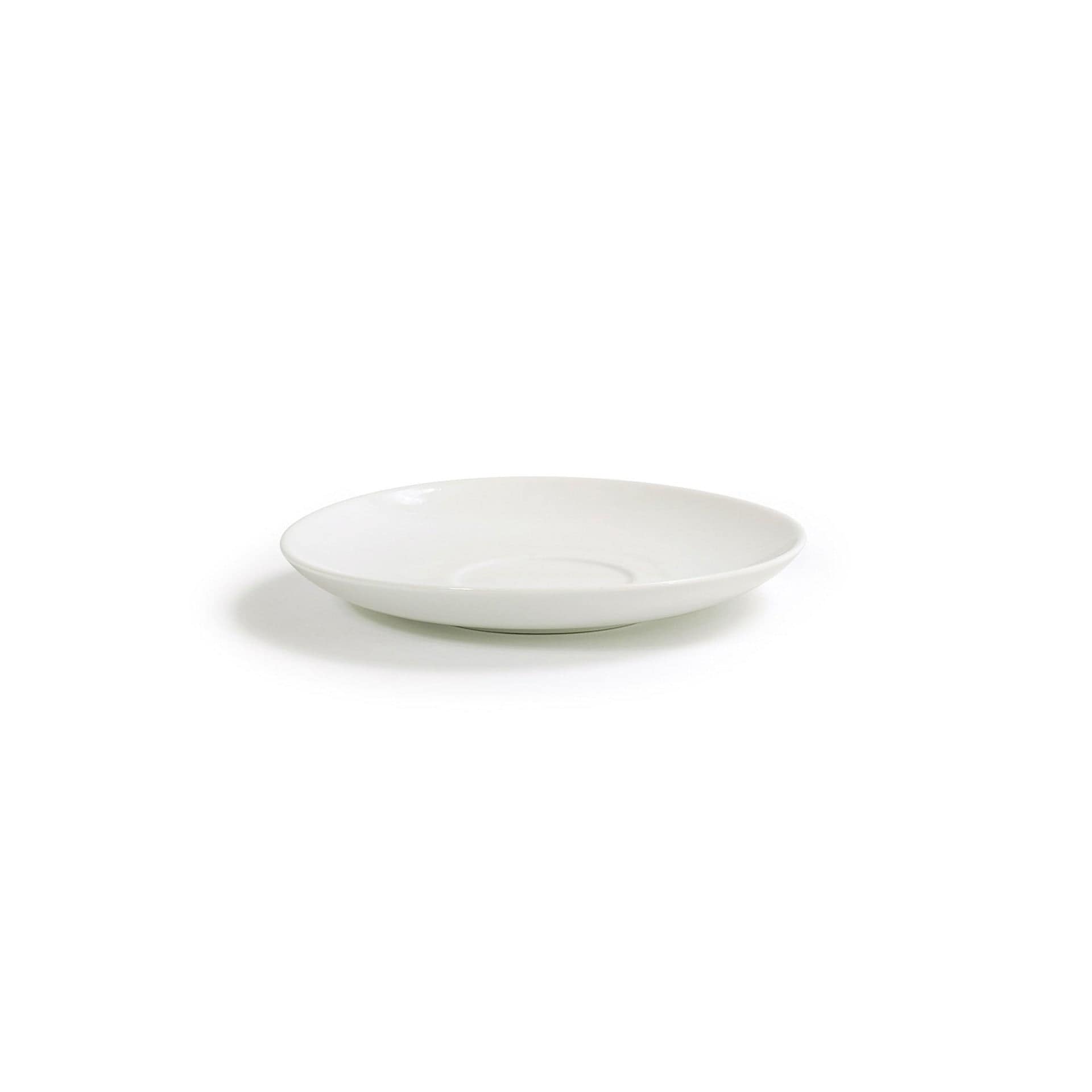Front of the House FOH DCS061BEP23 6.25" Round Catalyst® Seattle Saucer - Case of 12 FOH-DCS061BEP23