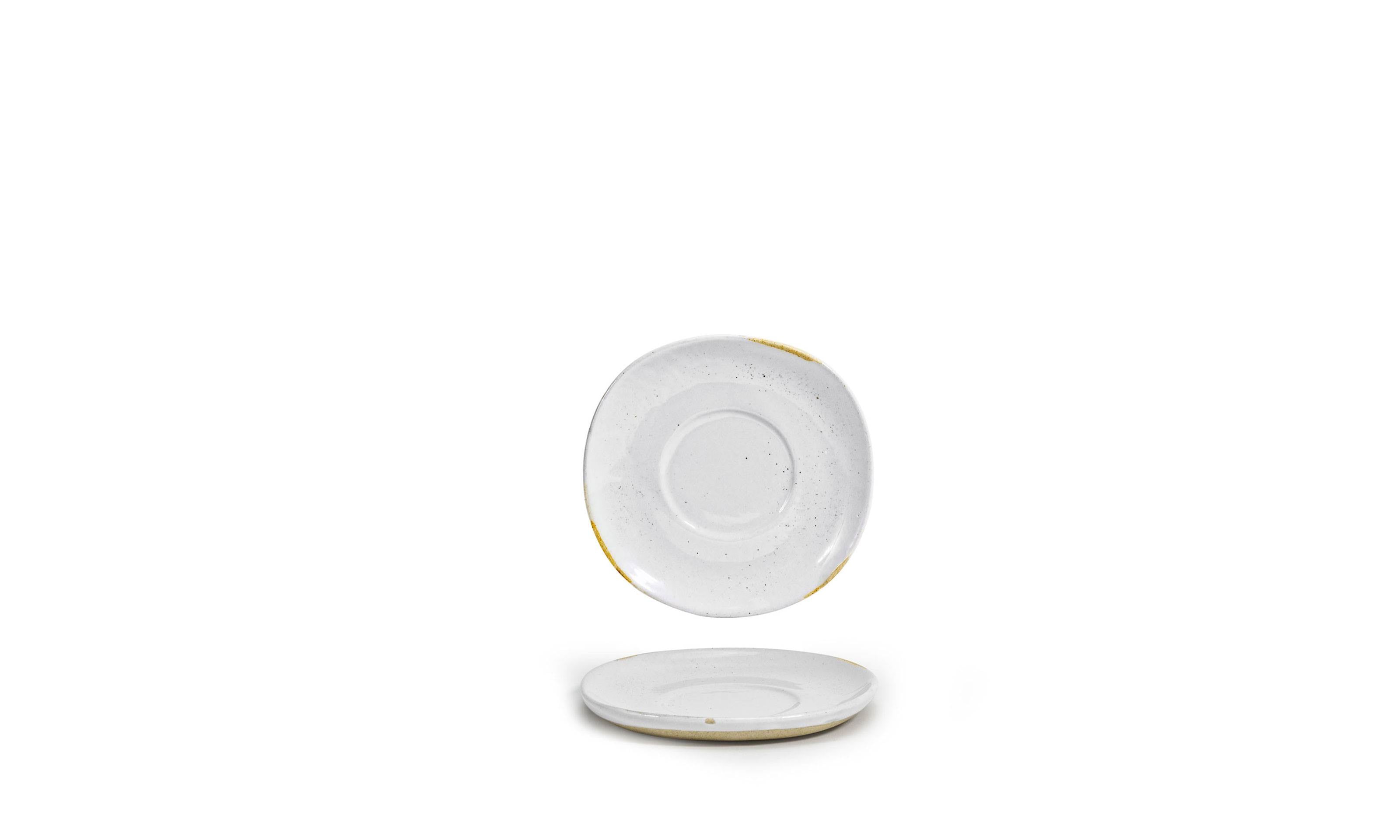 Front of the House Front of the House 6" Round Artefact® Saucer - Ash (Sold in case pack of 12) FOH-DCS064BEP23