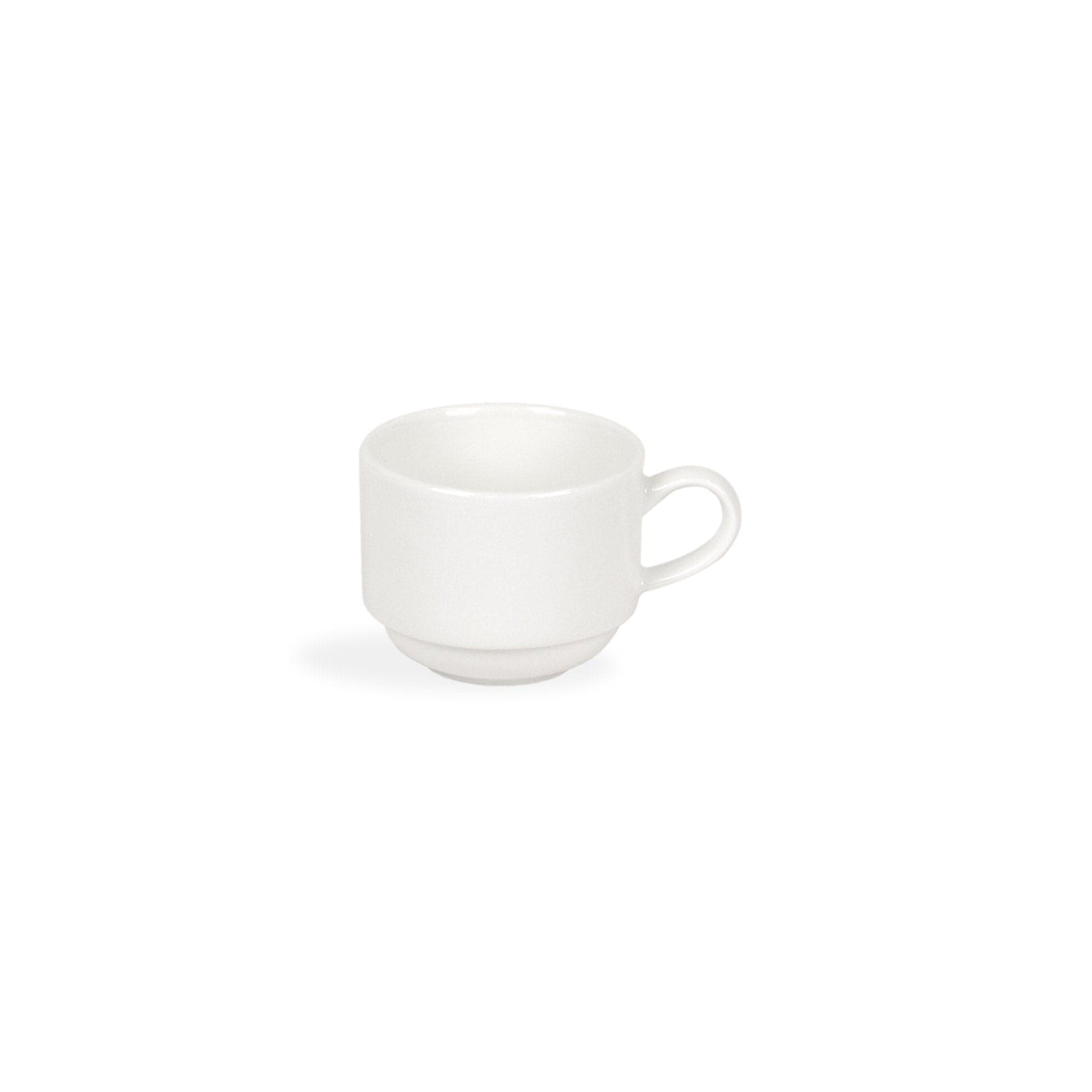Front of the House FOH DCS065BEP23 8 oz Catalyst® Stackable Cup - Case of 12 FOH-DCS065BEP23